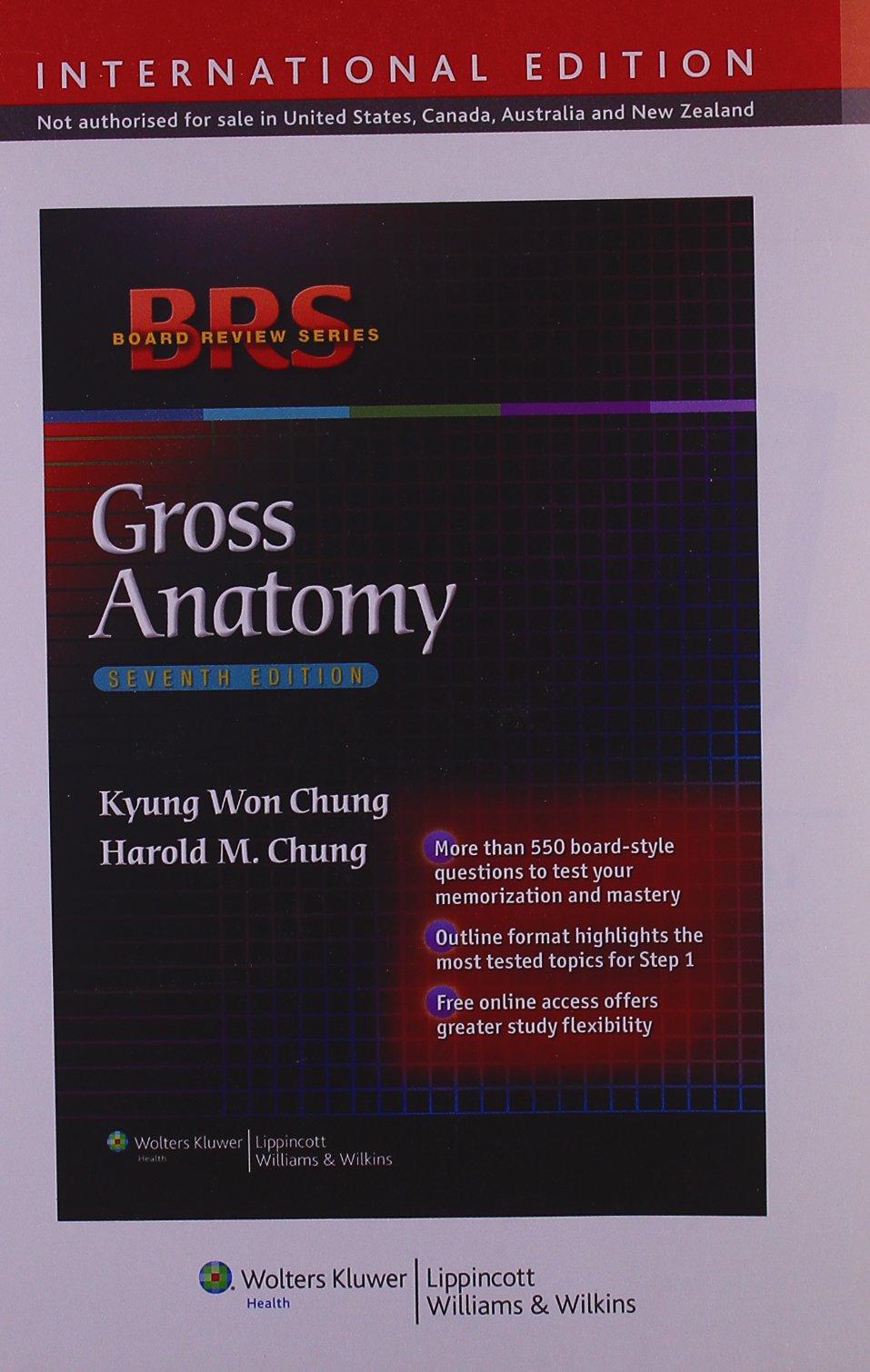 BRS Gross Anatomy                                                                                                                                     <br><span class="capt-avtor"> By:Chung, Kyung Won                                  </span><br><span class="capt-pari"> Eur:42,26 Мкд:2599</span>